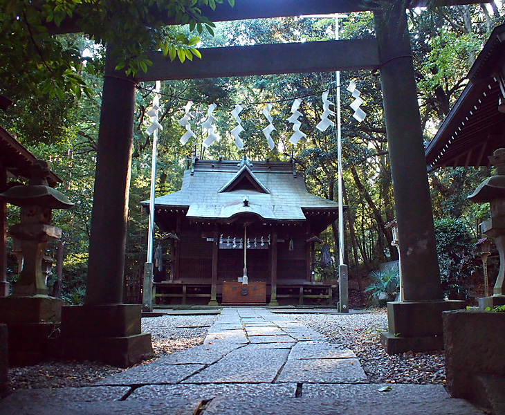 摂社久米水天宮鳥居