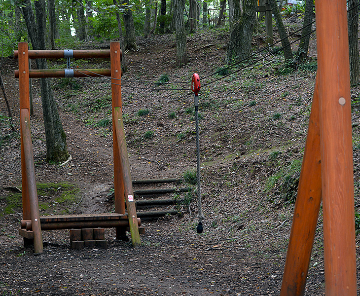 東大和狭山緑地アスレチックコース